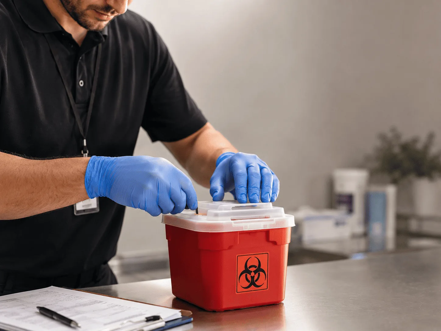 Why choose Sharps Waste Disposal in Covington, TX